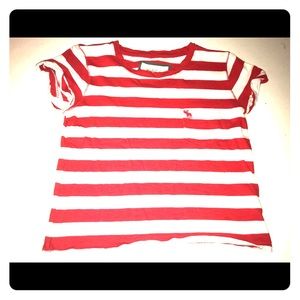 A+F - Red stripe shirt